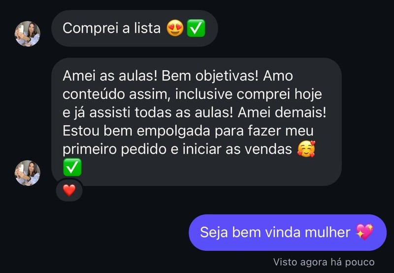 Depoimento de cliente 2